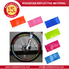 High quality security reflective bike stickers